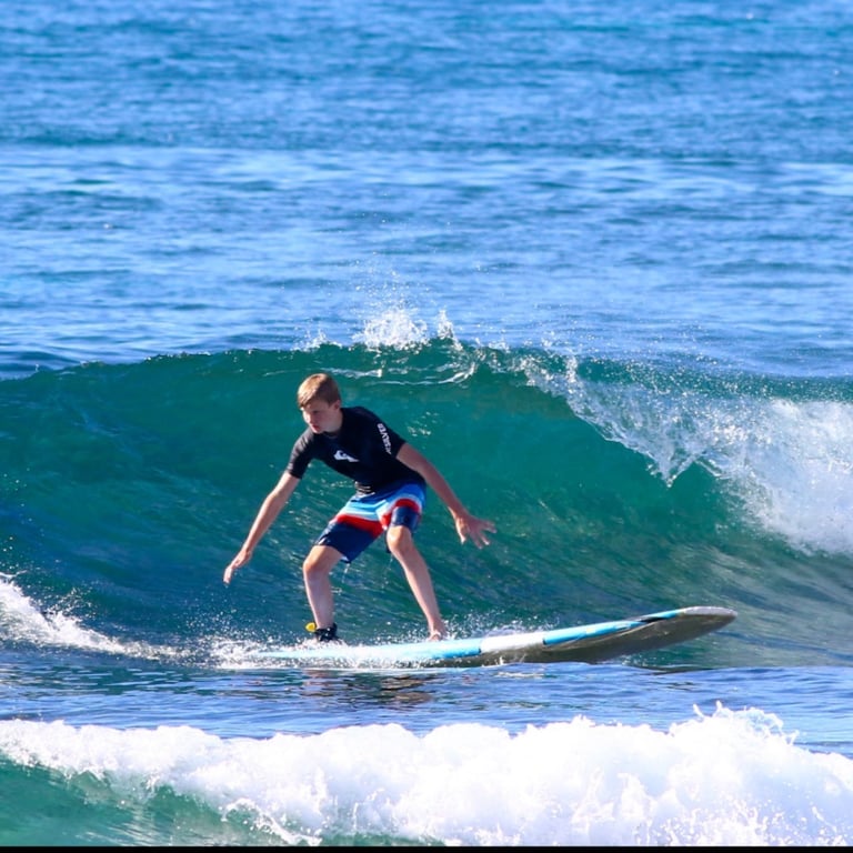 North Shore Sunset BBQ and Surf Lesson