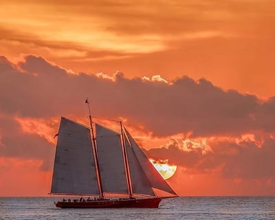 Key West Champagne Sunset Sail on Schooner