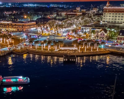 Nights of Lights Boat Tour in St. Augustine