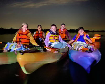 Paddle Glowing Waters at Sunset: 2-Hour Kayak Tour