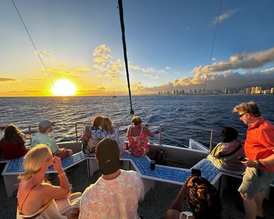 BYOB Sunset Cruise with Live Music or DJ in Waikiki
