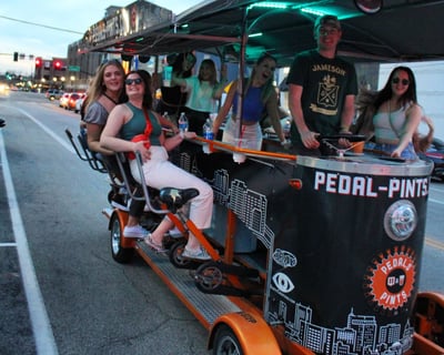 Pedals & Pints Party Bike Rental