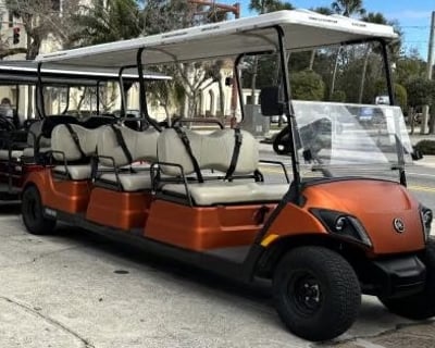 8-Passenger Street Cart Rental in St. Augustine