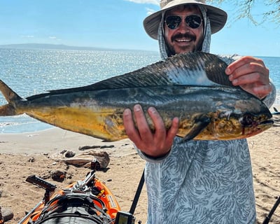 Pelagic Kayak Fishing Charter in Maui
