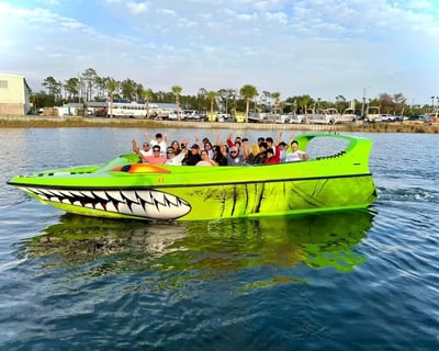 Scream Machine Sunset Dolphin Viewing & Thrill Ride