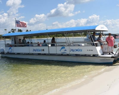 Private or Semi-Private Sunset Powerboat Dolphin Cruise