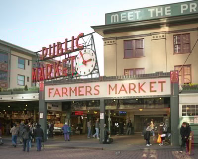 Seattle Market Walk + Monorail Ride