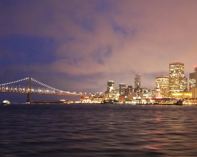 San Francisco Night Tour by Open-Top Bus