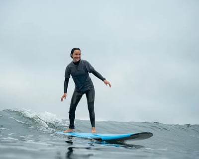 Santa Cruz Surf Lesson with Pro Surfer Bud Freitas