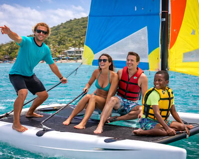 Hobie Cat Sailing Ride in St. Thomas