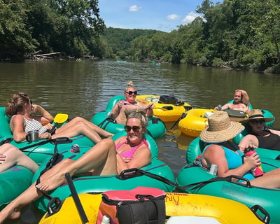 French Broad River Tubing in Asheville