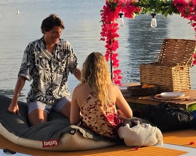 Unique Floating Dinner in Condado Lagoon