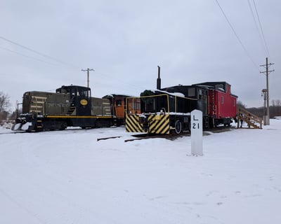 Santa Express Train Ride in Clinton