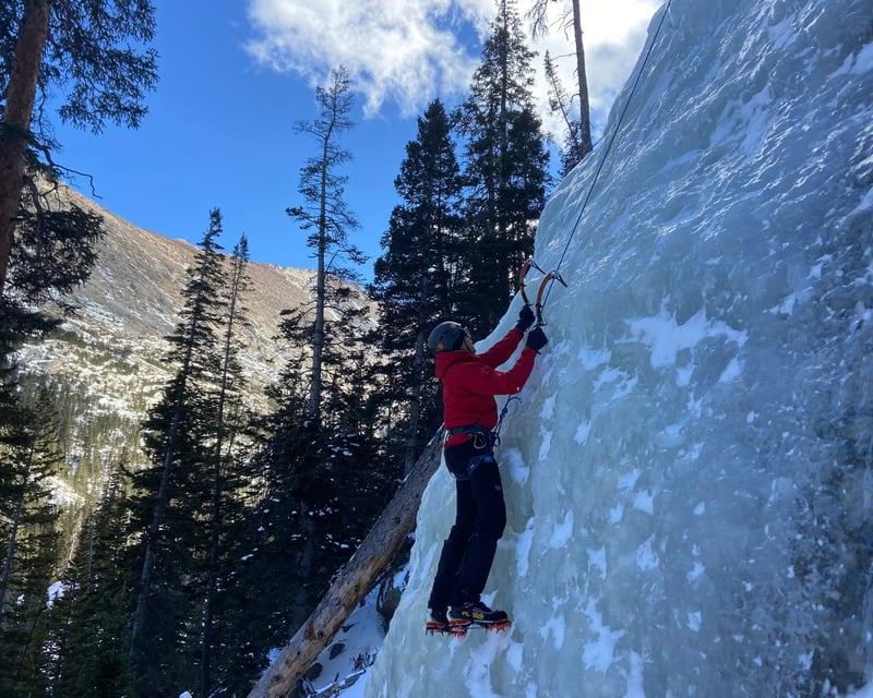 Full-Day Ice Climbing in Estes Park