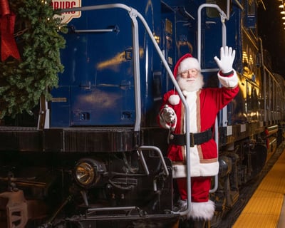 Santa Train Ride in Gettysburg