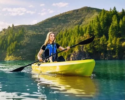 2-Seat Inflatable Kayak Rental in Palmer