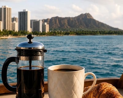 Honolulu Sunrise Coffee Cruise