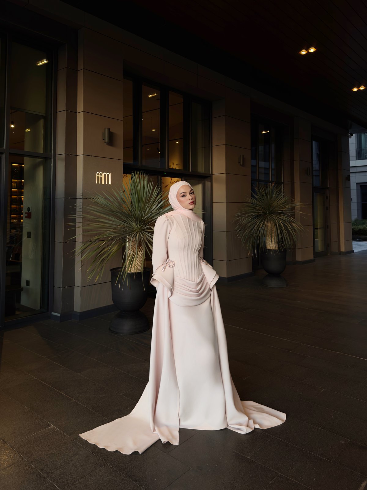Scarlet Fiyonk Detaylı Elbise - Pembe