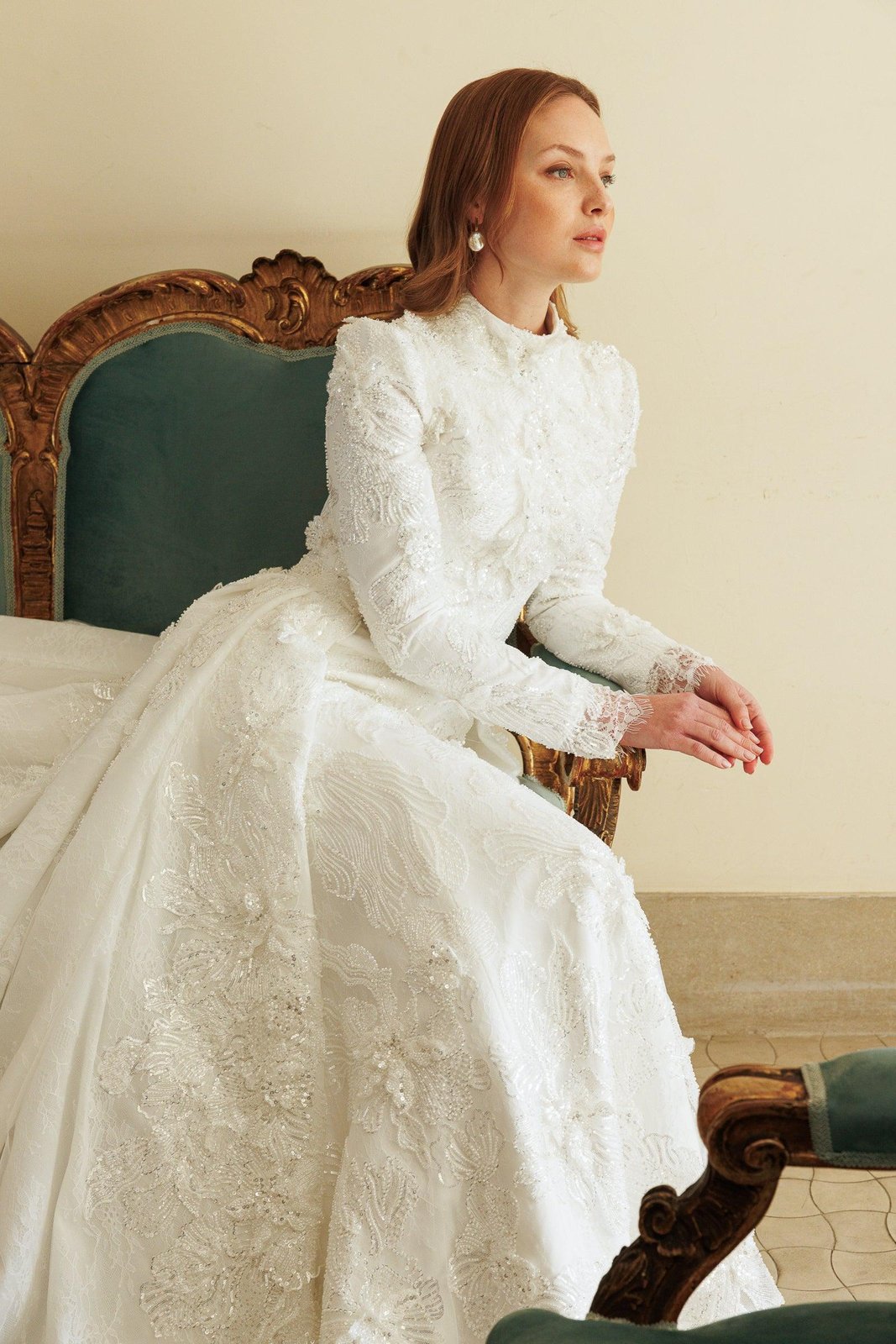 Meghan Kuyruklu Gelinlik