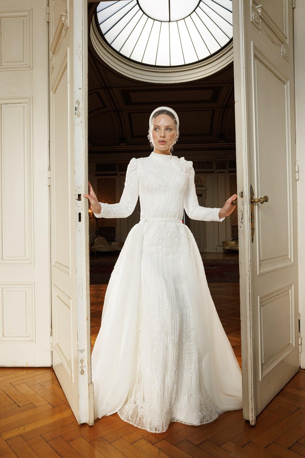 Eternal Kuyruklu Gelinlik - Beyaz