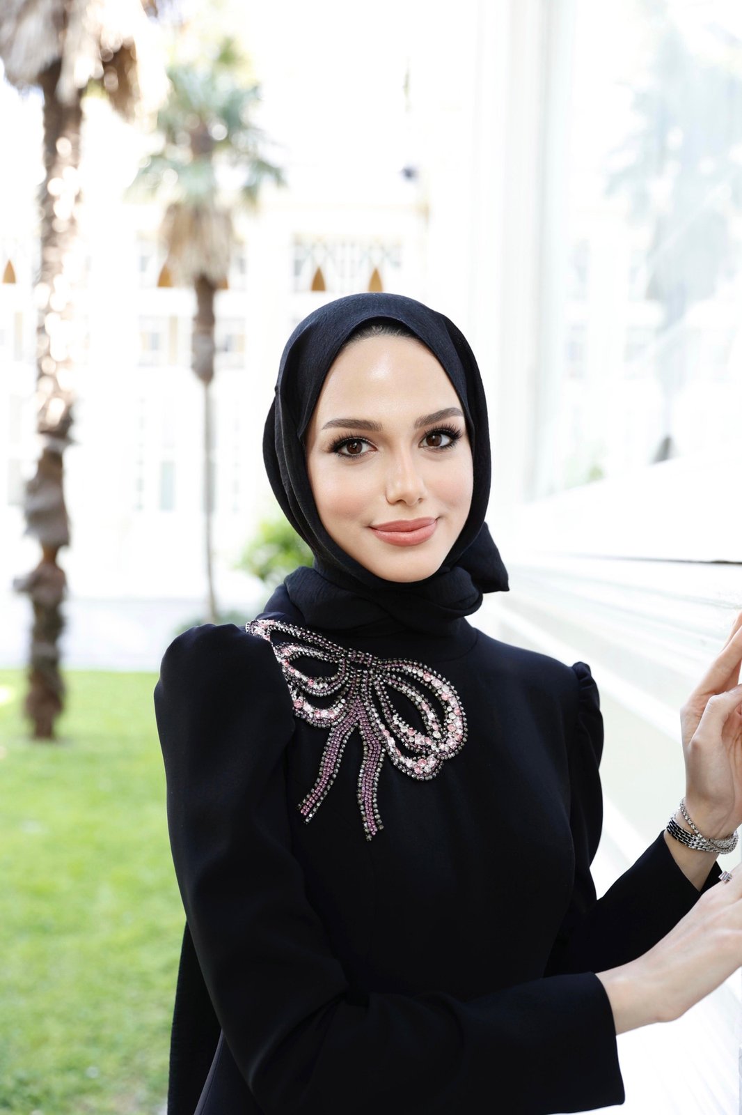 Dolce Midi Boy Elbise - Siyah