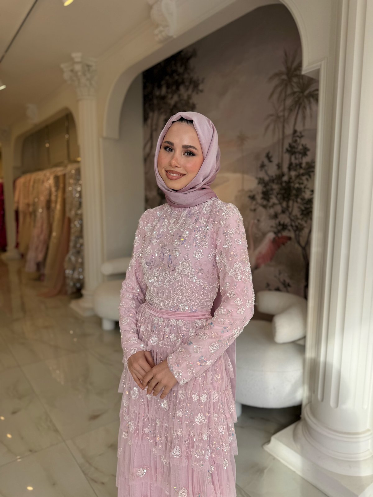 Loco Kat Kat Elbise - Pembe