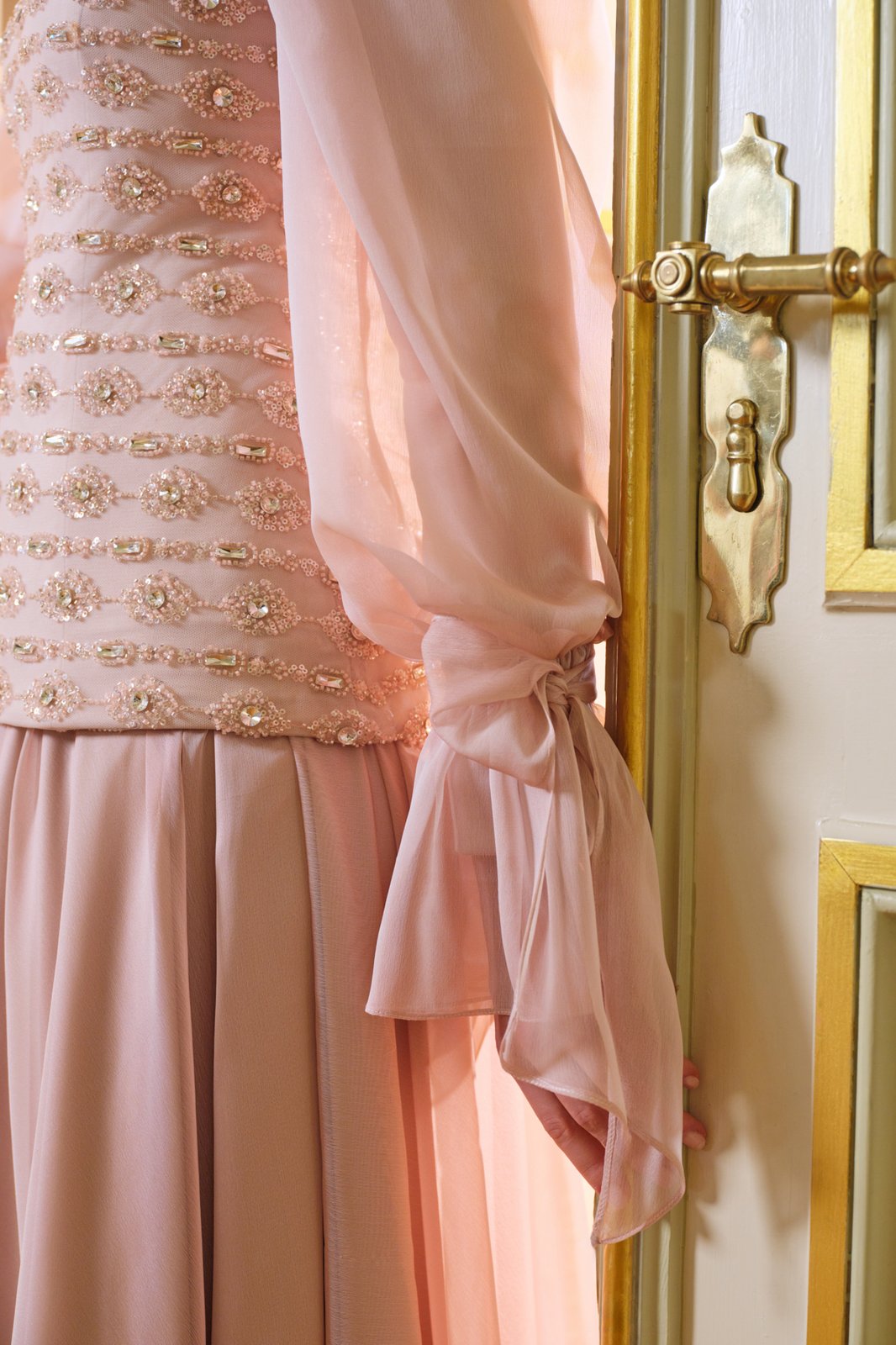 Denise Korseli Elbise - Pembe