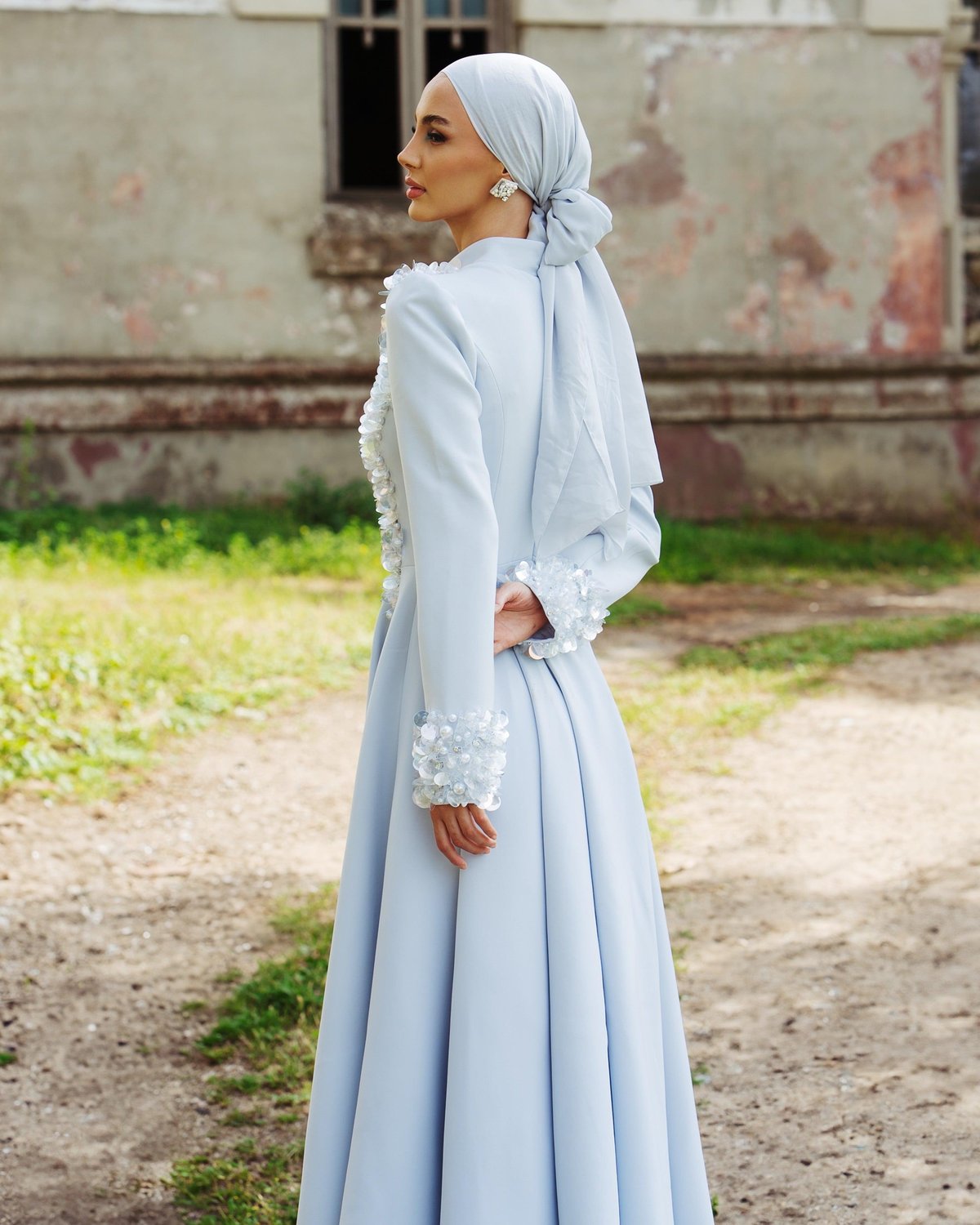 Zuki Midi Boy Elbise - Gri