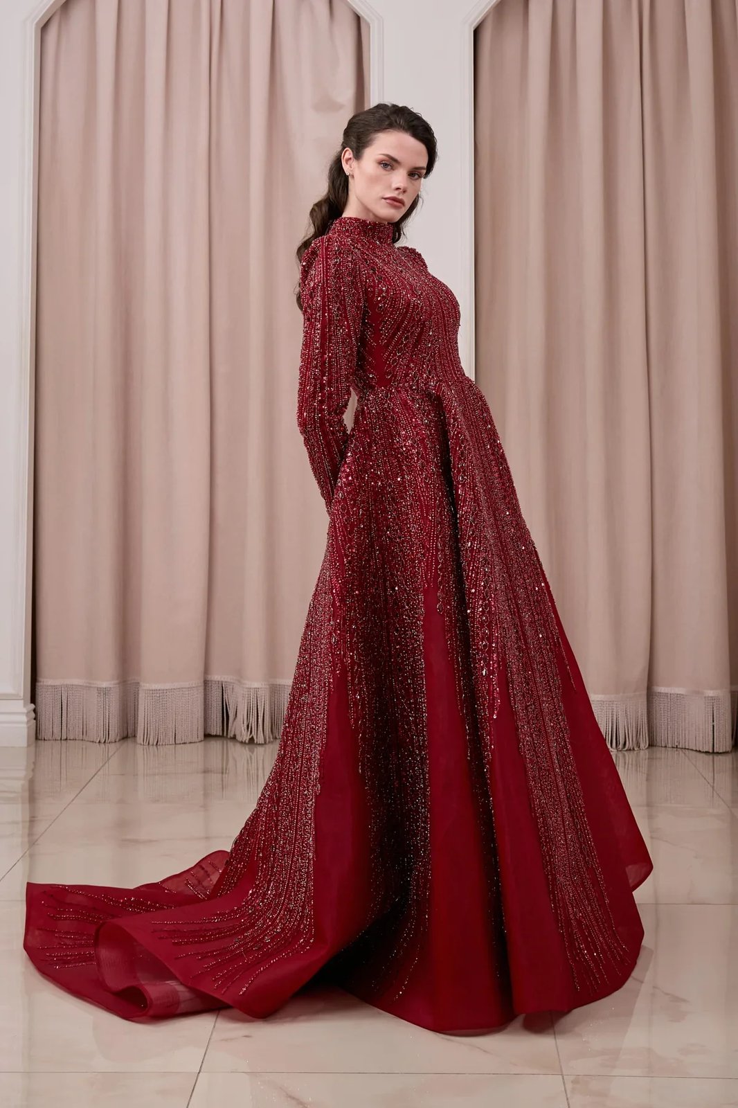 Nivara Omuz Detaylı Elbise