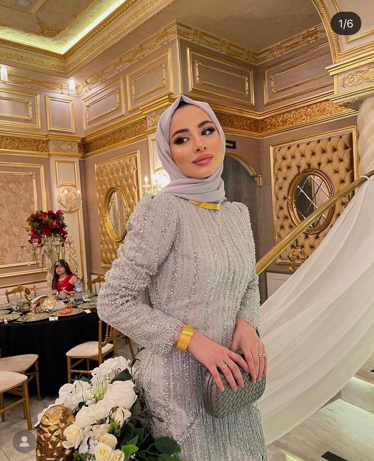 Rita Püsküllü Elbise - Gri