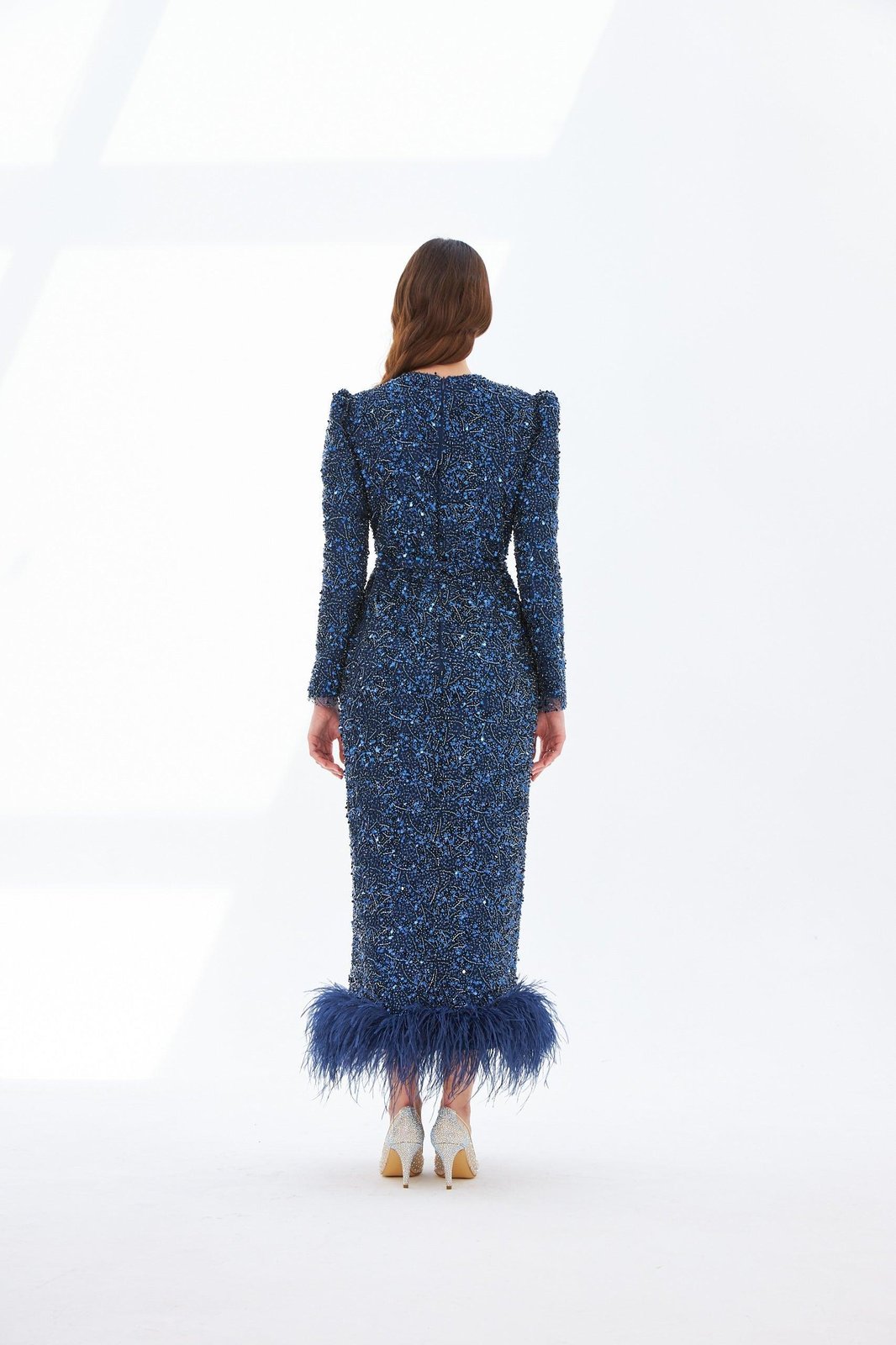 Alessa Kalem Elbise - Lacivert