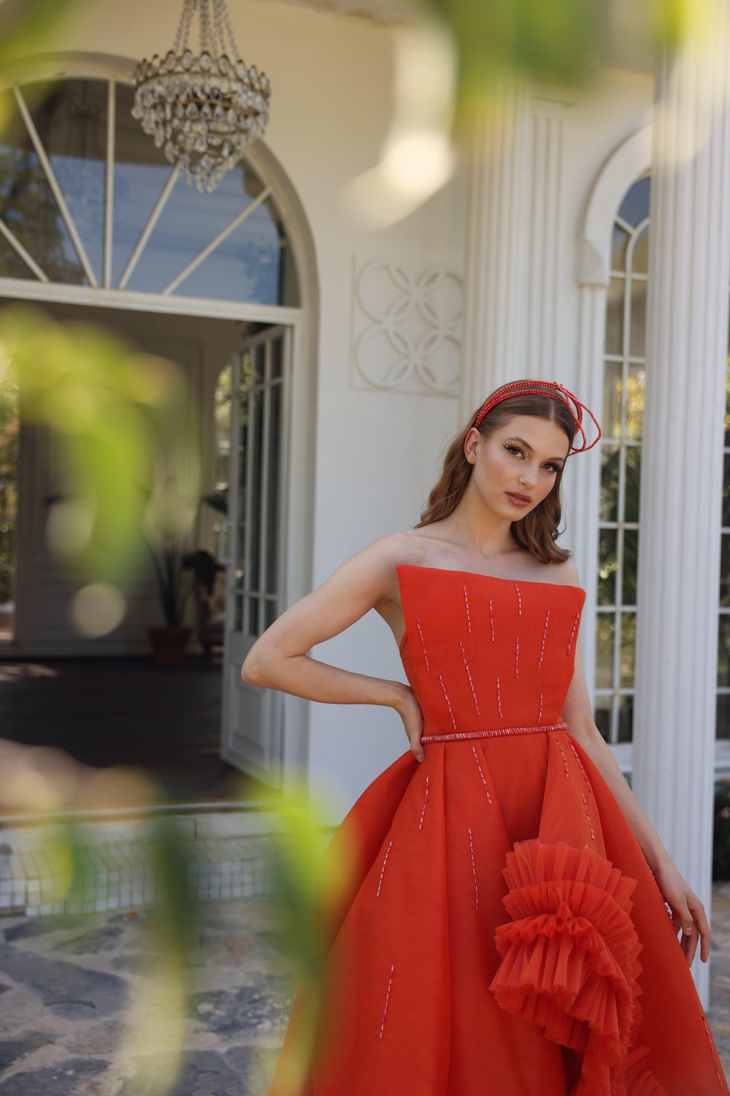 Solaria Turuncu Elbise - Turuncu