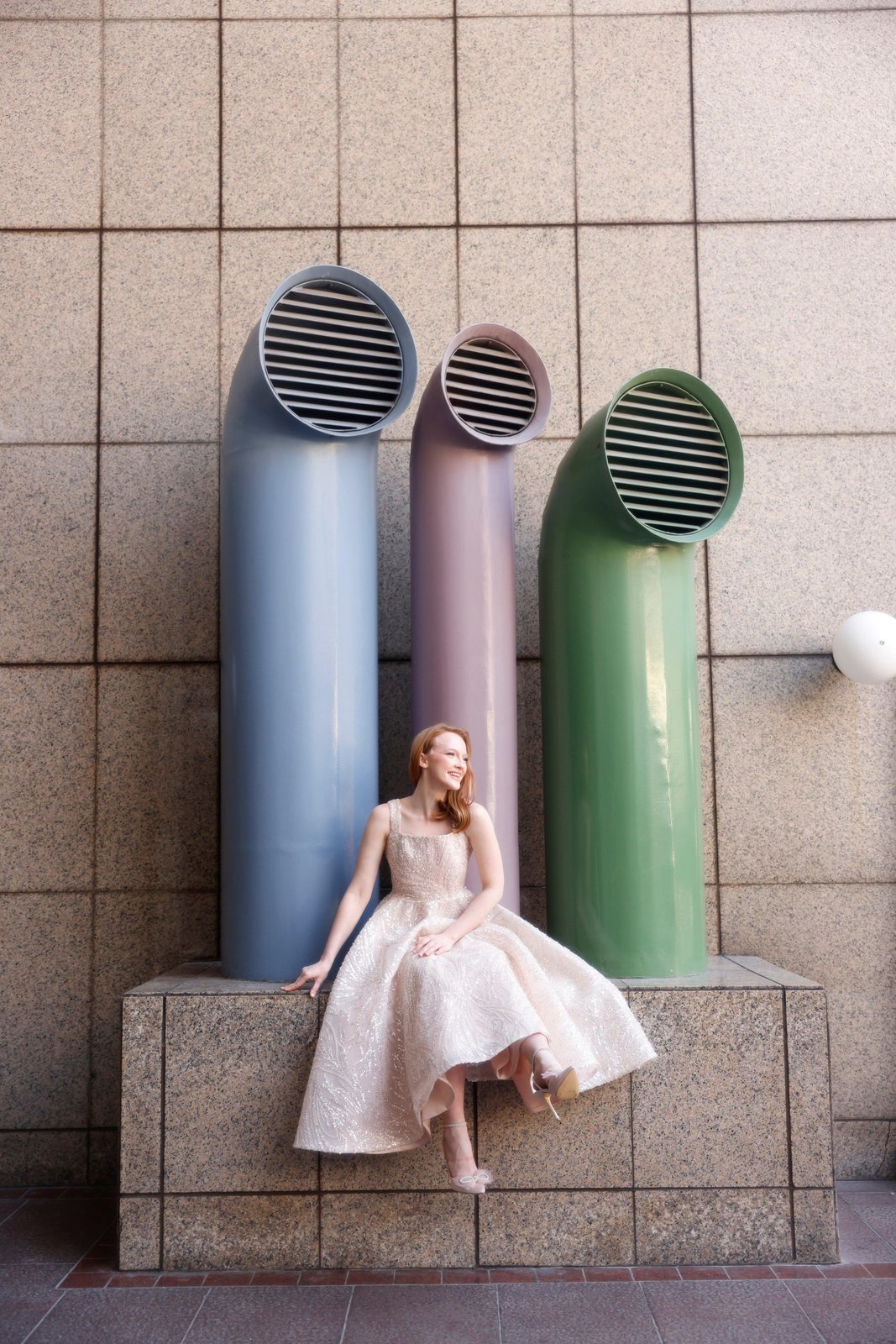 Padme Midi Boy Elbise - Bej