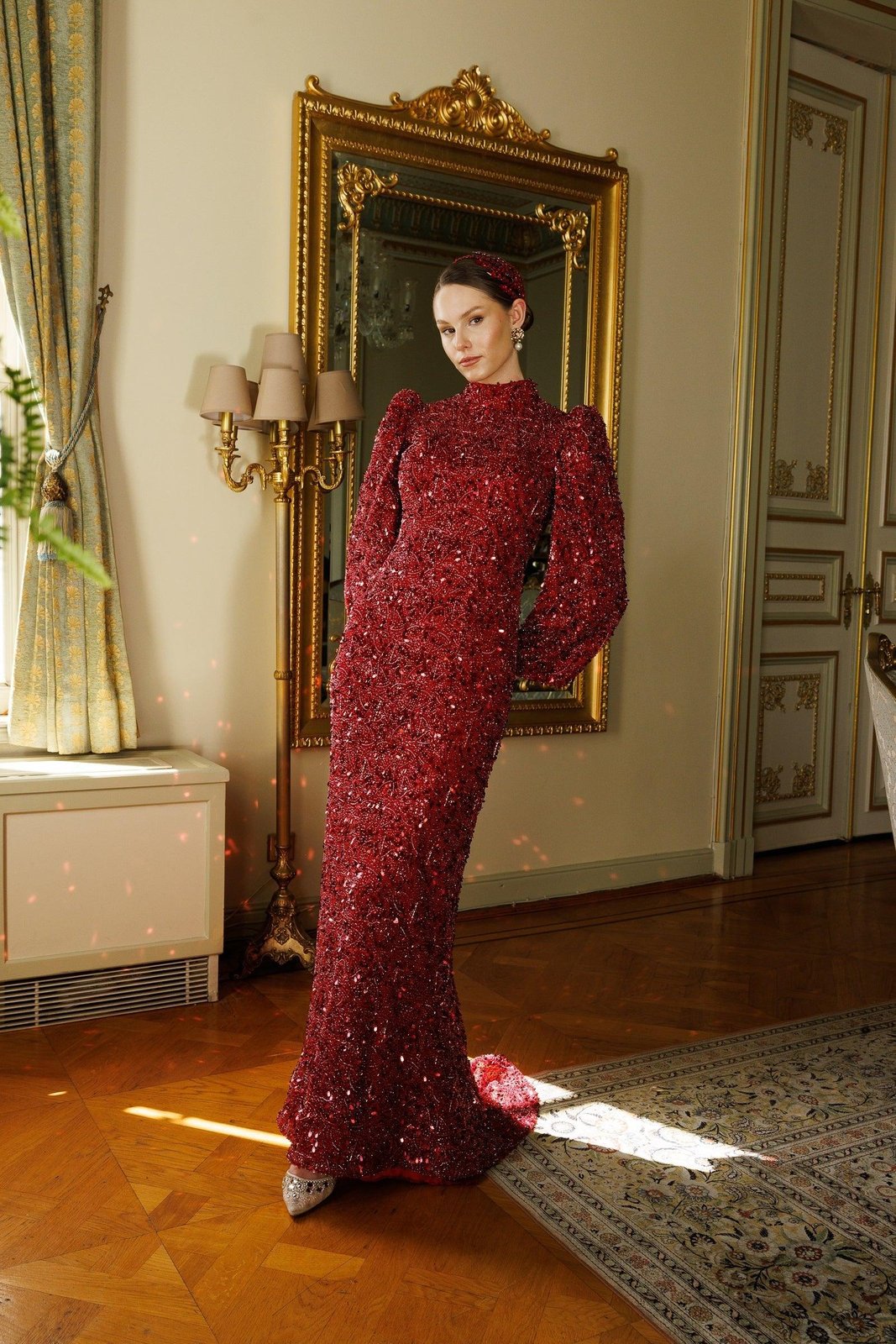 Clara Balon Kollu Elbise