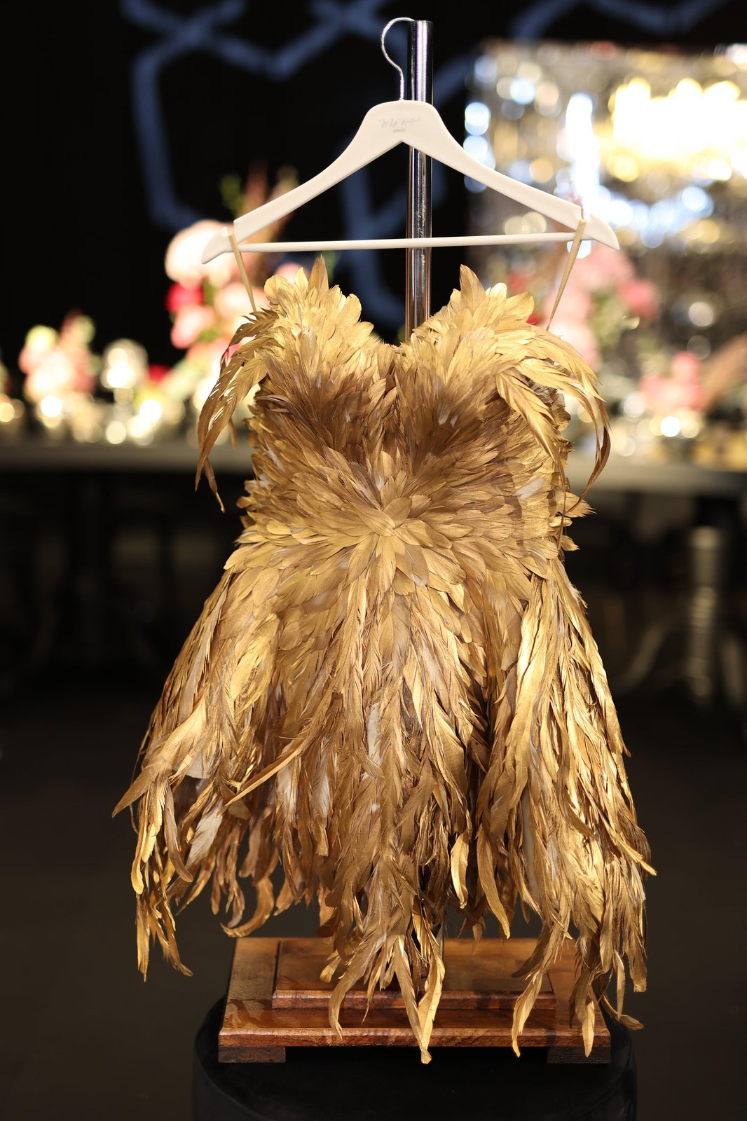 Secret Kanatlı Elbise - Sarı