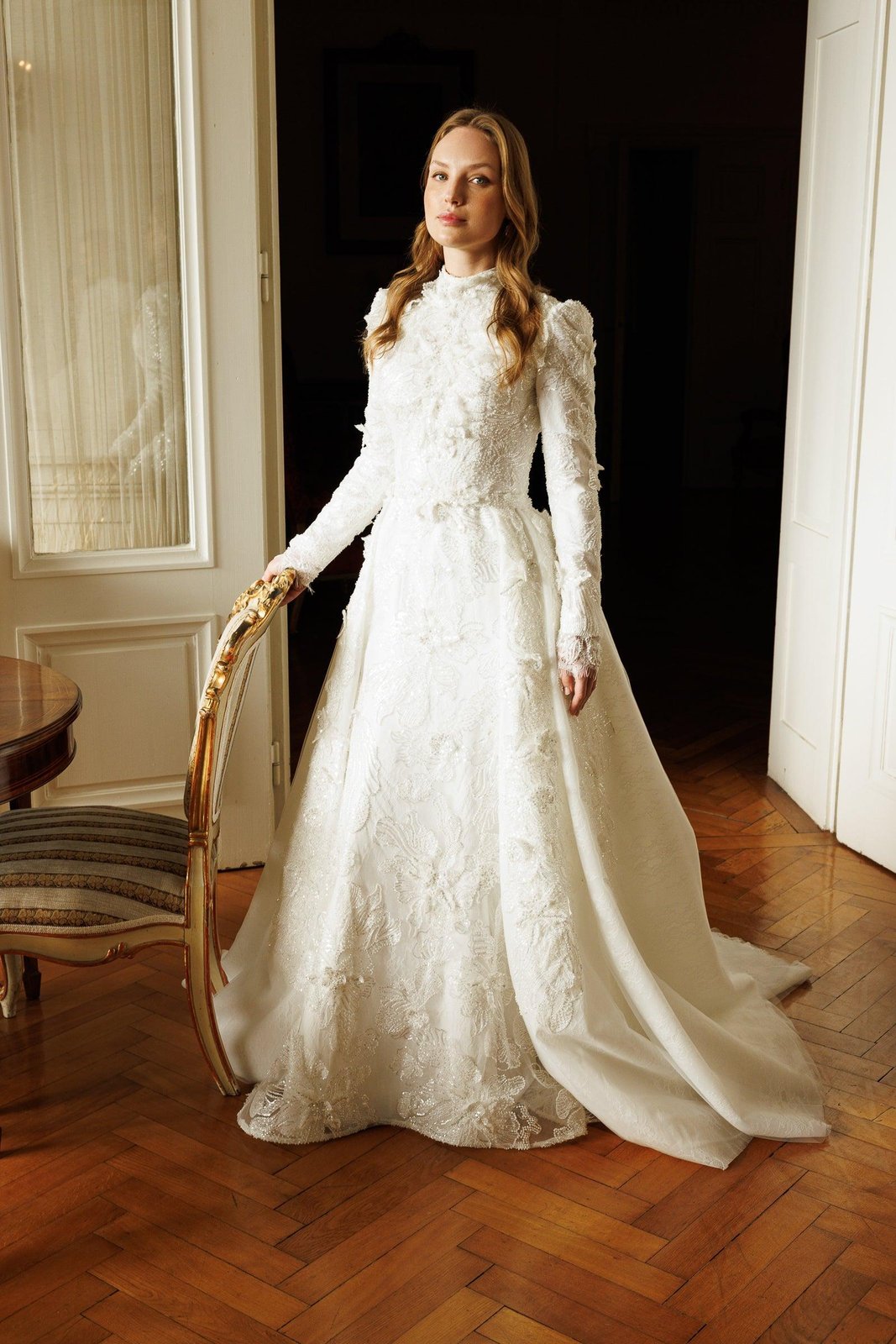 Meghan Kuyruklu Gelinlik