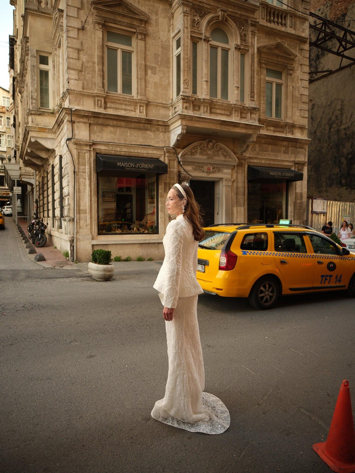 Bohem Korseli Elbise - Beyaz