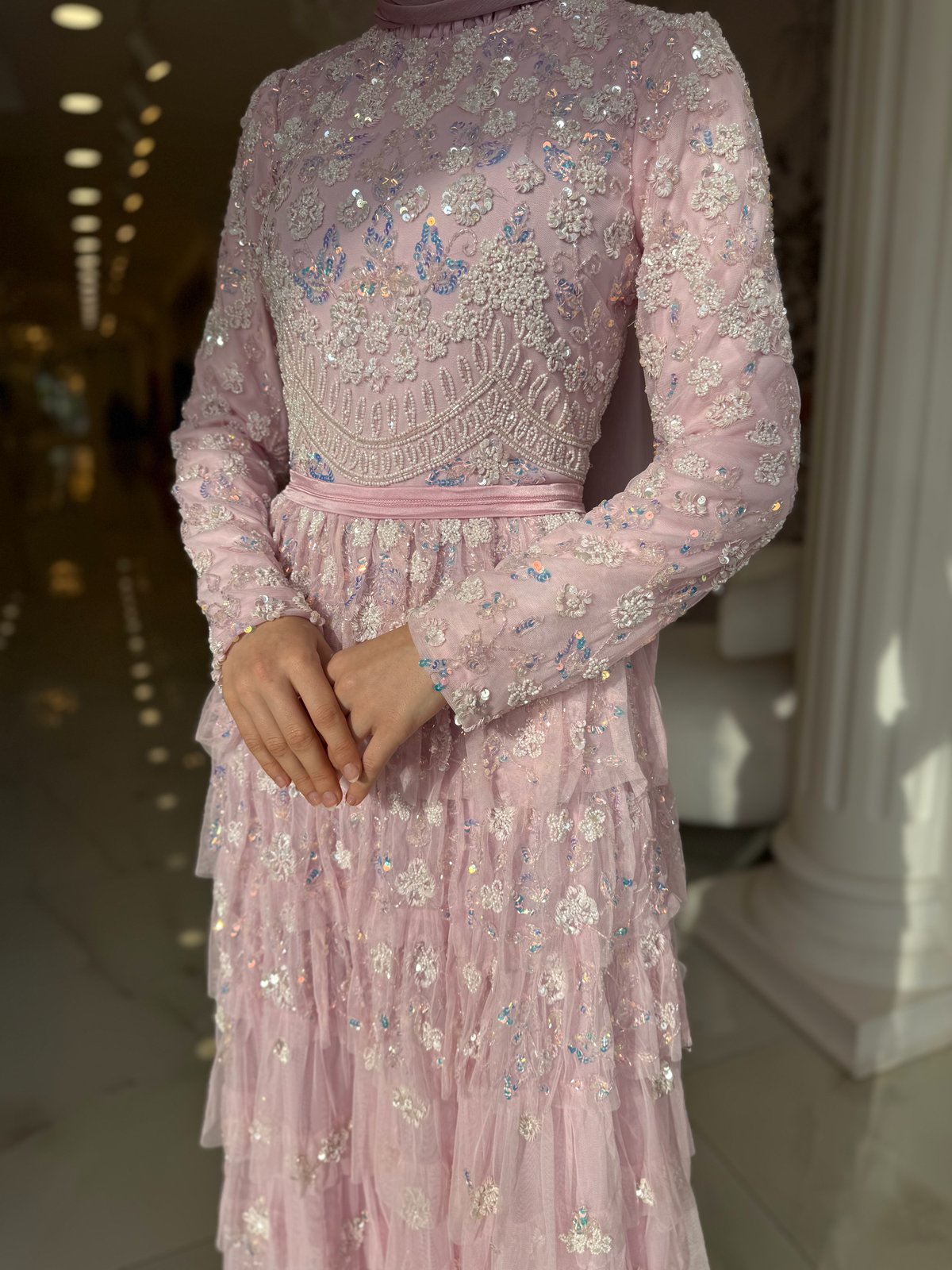 Loco Kat Kat Elbise - Pembe