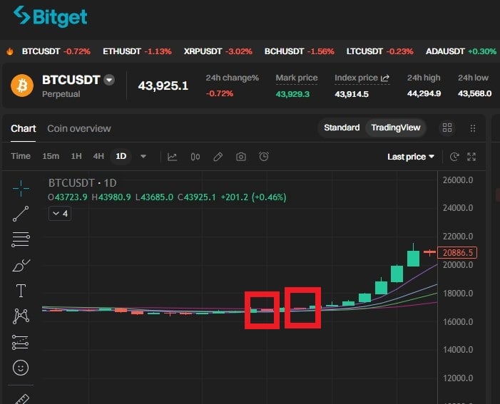 도지형 패턴 (Doji)