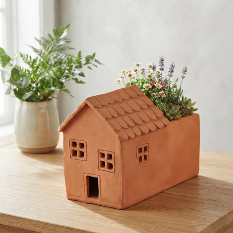 Foto de Casinha com jardim