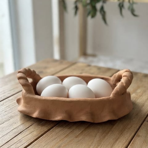 Foto de Cesta em barro