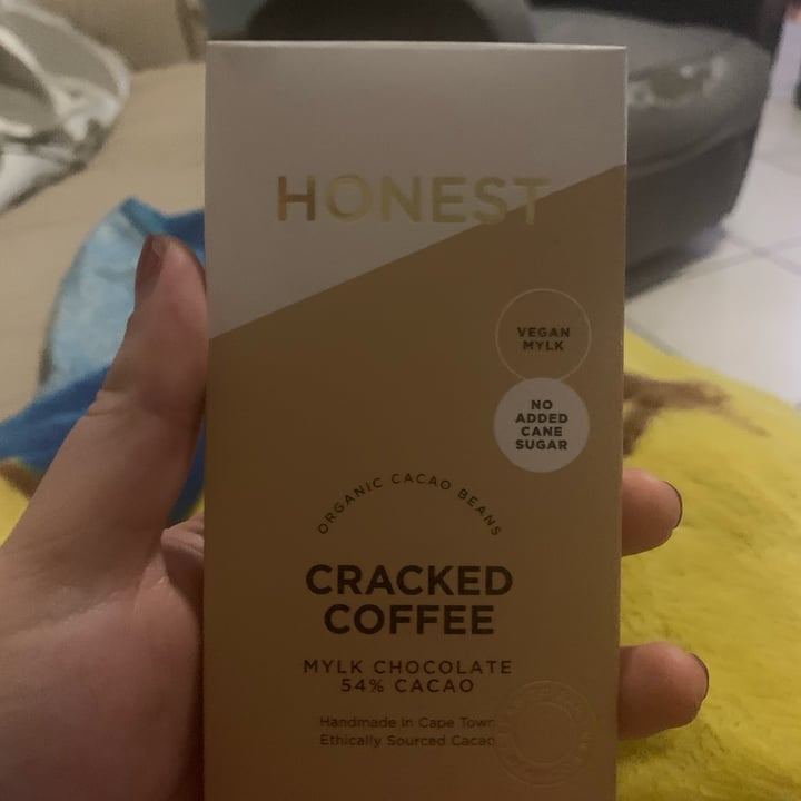 photo of Honest Chocolate cracked coffee 54% cacao shared by @peppadew on  10 Aug 2024 - review