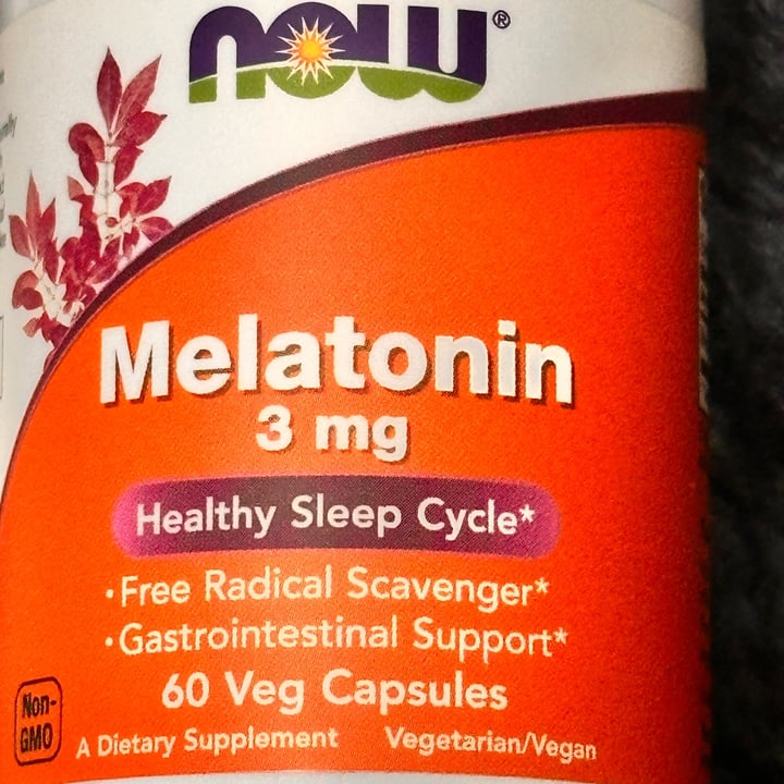 photo of NOW® melatonin 3mg shared by @echoo on  05 May 2024 - review