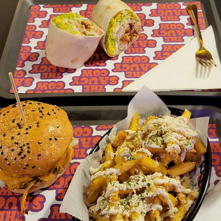 photo of The Saucy Cow Vegan Food Temple Bar the big wap shared by @a5000poundsheep on  28 Mar 2024 - review