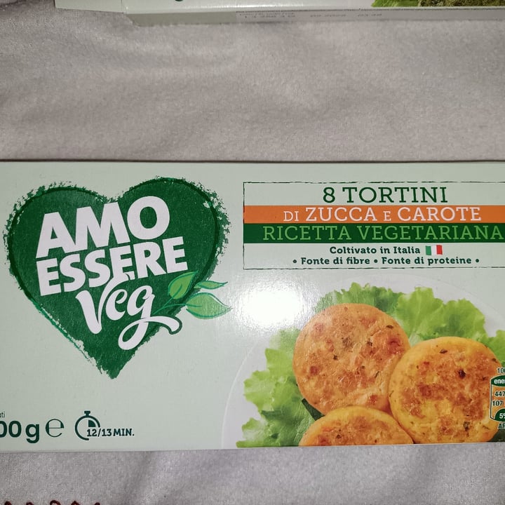 photo of Amo Essere Veg 8 Tortini Di Zucca E Carote shared by @marcela97 on  20 Nov 2023 - review