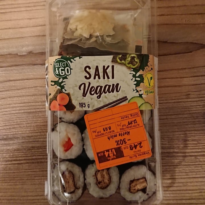photo of Select & Go Saki vegan shared by @4allthehorses on  18 Mar 2024 - review