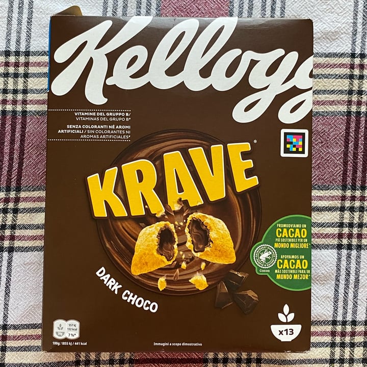 photo of Kellogg's Krave Dark Choco shared by @veganforlife994 on  29 May 2024 - review