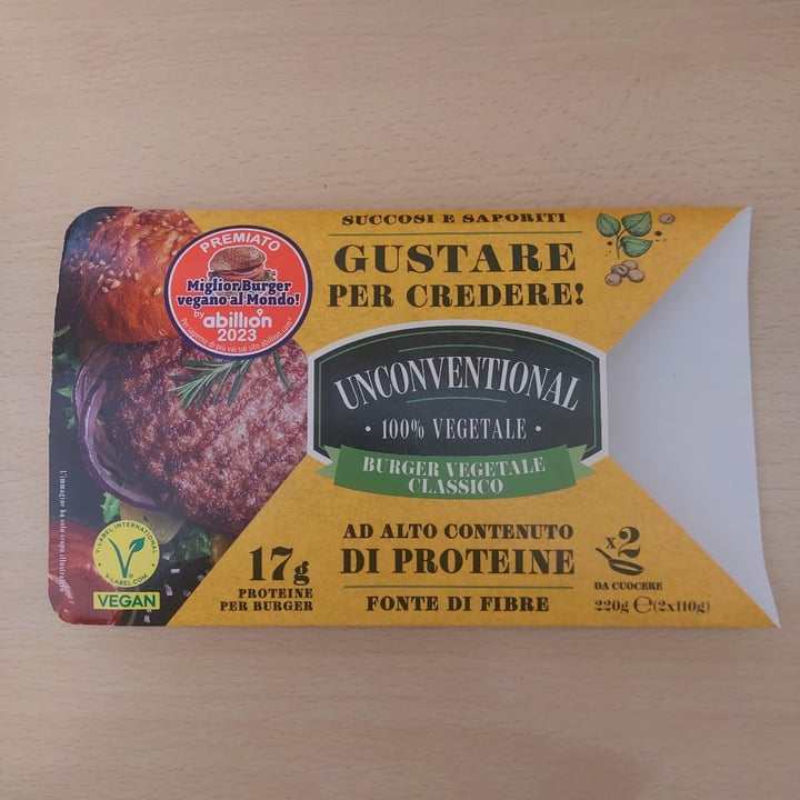 photo of Unconventional Burger Vegetale Classico - Classic Burger shared by @franci00 on  27 Sep 2024 - review