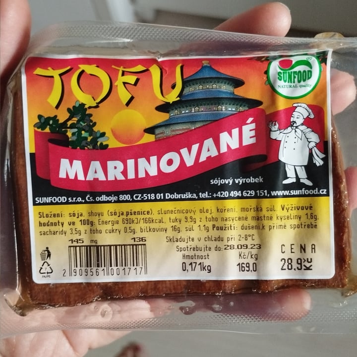 Sunfood Superfoods Marinated tofu Review abillion