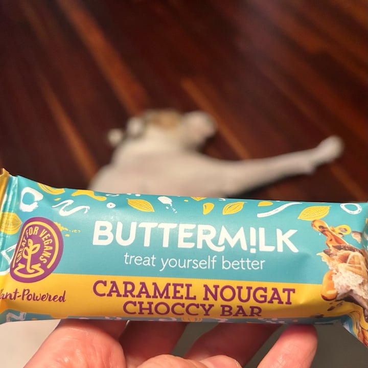 photo of Buttermilk Caramel Nougat Choccy Bar shared by @itsjustmel on  06 Apr 2024 - review